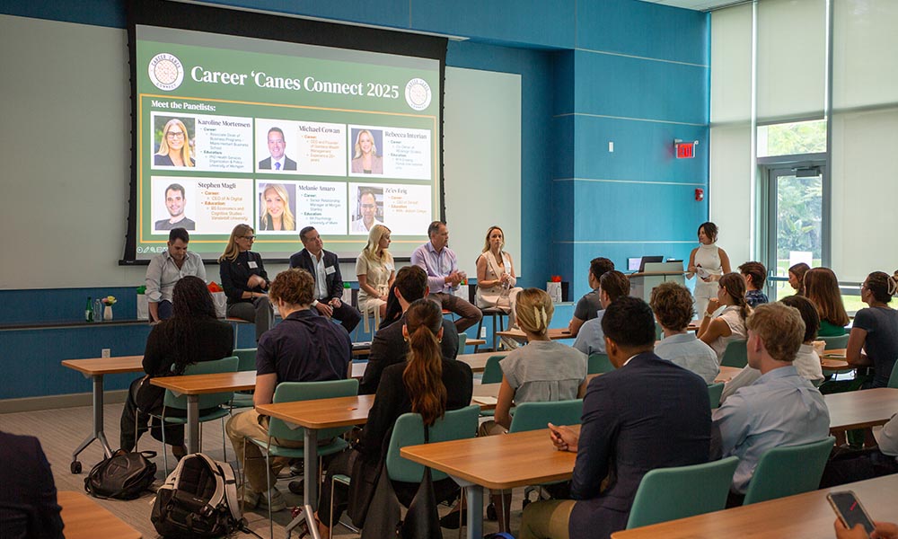 Photo from the canes connect event